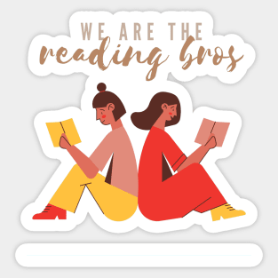 Reading bros Sticker